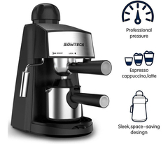 Máquina De Espresso 3.5 Bar Máquina De Café Expreso De 4 Taz - comprar online