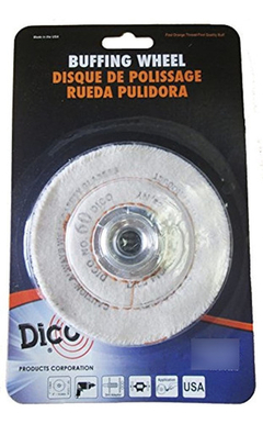 4 Pulgadas De Diámetro 1/2 Pulgada De Diámetro Pulido Rueda