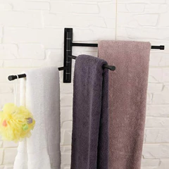 Toallero Para Baño Con Soporte De Pared De 2 Brazos - tienda en línea