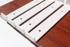 4 Pack - White 9.25''l X 6''h X 1.5''w J Lip Shelf Bracket R - comprar online
