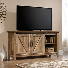 Imagen de Mueble Para Tv De Madera, Color Marrón, 2 Puertas/ 2 Niveles