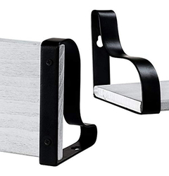 Imagen de Estantería Flotante De Madera-metal Color Blanco/3 Unidades