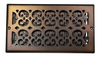 Rejas Decorativas Registro Chapado En Rollo 6 Pulgadas