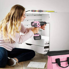 Taladro Inalámbrico Workpro 20v, Kit Completo