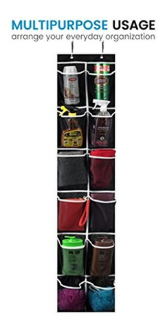 Zapateros Organizador De Zapatos Para Puerta 12 Bolsillos - tienda online
