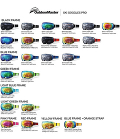 Gafas De Esquí Outdoormaster Pro Sin Marco, Lente Uv400, Gri - comprar online
