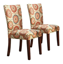 Kinfine Parsons, Clásica Silla De Comedor, Tela