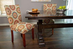 Kinfine Parsons, Clásica Silla De Comedor, Tela - tienda online