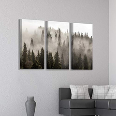 Lienzo Decorativo Para Pared, Diseño De Bosque en internet