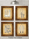 Impresiones De Arte De Patentes Médicas Originales