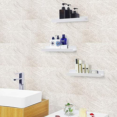 Estanteria Flotante De Mdf Color Blanco/3 Unidades. - tienda online