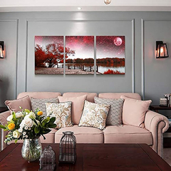 Arte De Pared Para Sala De Estar, Lienzo, Decoración en internet