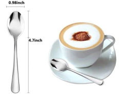Wesdxc56 Demitasse Espresso Juego De 12 Cucharas, Mini Café. - comprar online