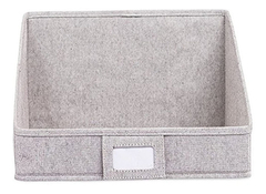 Internet's Best Contenedor Para Ropa Abierto, Color Gris - Danielle's Store