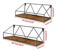 Petaflop - Estantes Flotantes Para Montaje En Pared De Mader - tienda online