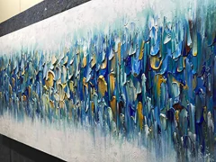 Amei Art - Pintura Al Óleo A Mano En 3d Pintada A Mano en internet