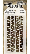 Stampers Anonymous -bandas De Rodadura Stencil, 4.125 x 8.5'