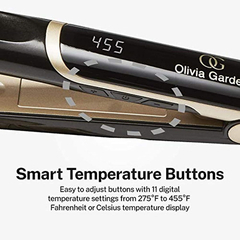 Olivia Garden Ceramic Ion 1 ''plancha Plana - tienda online