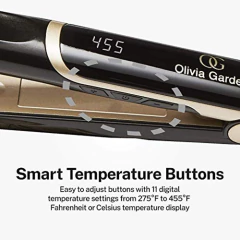 Olivia Garden Ceramic Ion 1 ''plancha Plana - tienda online
