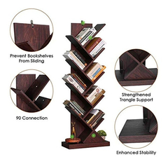 Himimi - Estantería De 9 Estantes Para Libros, Libros, Revis - tienda online