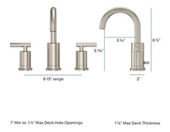 Grifo De Baño Extendido