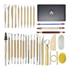 Pottery Tools Juego De 32 Herramientas De Cerámica