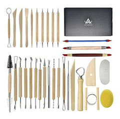 Pottery Tools Juego De 32 Herramientas De Cerámica