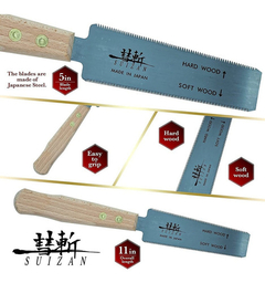 Sierra De Mano Suizan, Estilo Japonés, Doble Filo, 28 Cm - comprar online