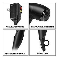 Secador De Pelo Aiko Pro 1875 W,ionizador Profesional Rápido - comprar online