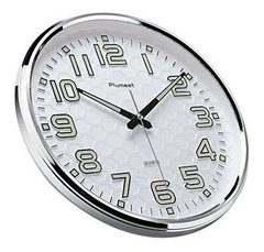 Función De Luz Nocturna,reloj De Pared Plumeet De 13 Pulgada
