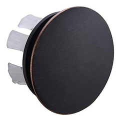 Tapón Redondo De Latón Macizo Para Lavabo De Baño, Orhemus