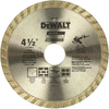 Hoja De Corte Diamante Dewalt Dw4725, 4-1/2'', Mampostería