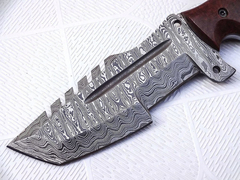 Cuchillo Poshland, De Damasco, Hecho A Mano, De Acero, 25cm - Danielle's Store
