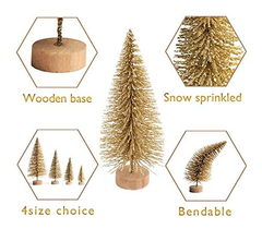 Árboles De Navidad Artificial 26 Unidades En 5 Tamaños