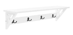 Alaterre Furniture Coventry - Perchero Con Estante (35.8 in) en internet