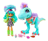 Cave Club Rockelle Doll Y Tyrasaurus Dinosaur Pal Juego Con