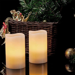 Aku Tonpa ,6 Velas Decoracion Navidad Eléctricas De Cera