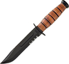 Cuchillo Táctico Dentado Ka-bar, Acero Al Cromo Vanadio
