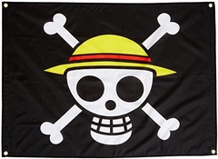 Bandera De Pirata Con Sombrero De Paja De Luffy Ge-6468 De