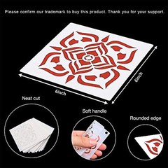 Pinturas-stencils - Plantilla Reutilizable, Corte Láser - comprar online