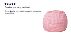 Puffs Pequeño De Color Rosa Claro Para Niños - tienda online