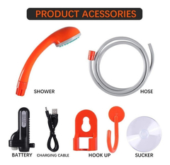 Ducha Portátil Para Acampar Qdreclod 3.7v - tienda online