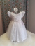 Vestido Batizado com Aplicação de perolas