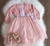 Vestido Festa Infantil Rosa