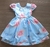 Vestido Festa Fadinha Azul