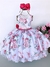 Vestido festa infantil floral