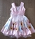 Vestido festa infantil floral - comprar online
