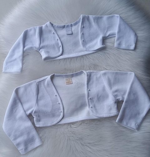 Bolero Plush com Perólas