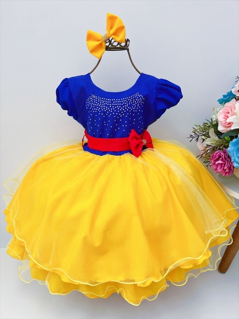 Vestido Branca de Neve