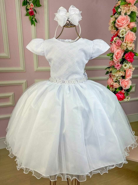 Vestido Batizado e daminha